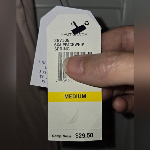 Nautica Women's M Gold Foil Tee NEW - Picture 9 of 14